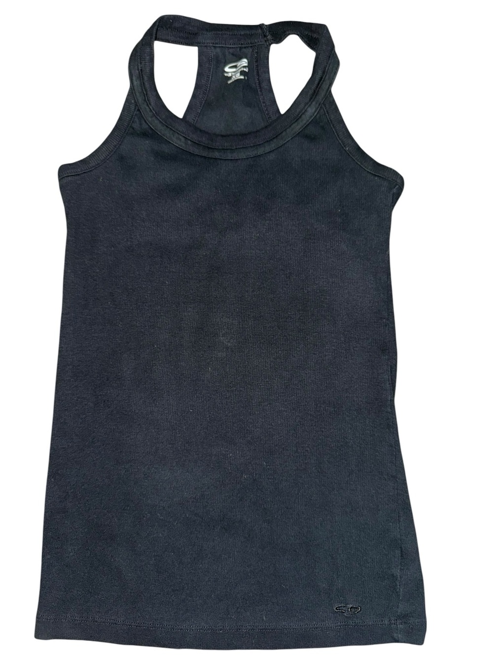 Champion Racerback Tank Top Women’s XS Built In Bra Athletic Workout Black